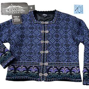 Icelandic Design 100% Wool Shacket Jacket Sz M